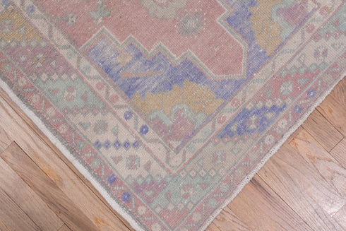Vintage Oushak Runner Rug (3' x 10')